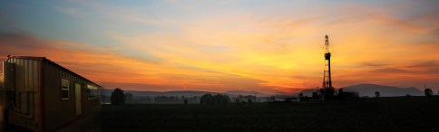 North Dakota Oilfield Camp
