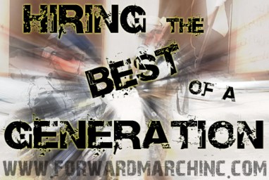 hiring the best of a generation